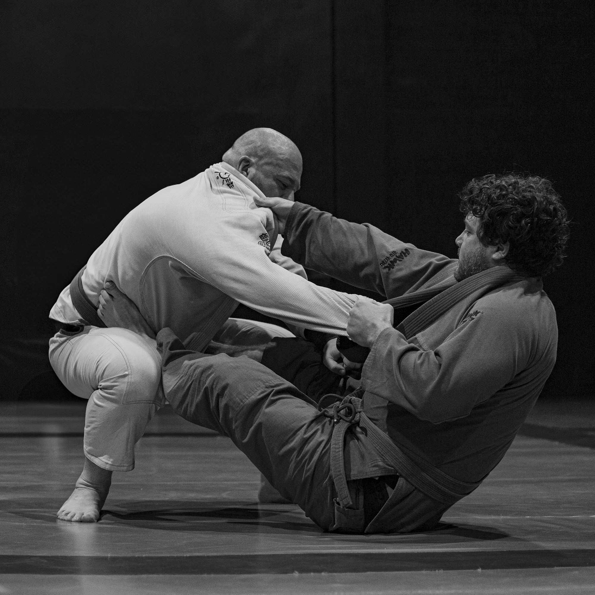 Jiu-jitsu academy concept