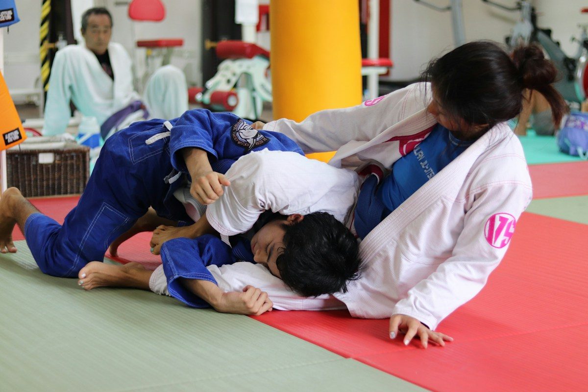 Kids jiu-jitsu class